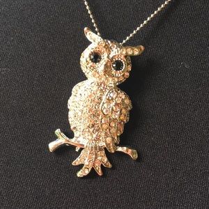 Owl necklace.​​​